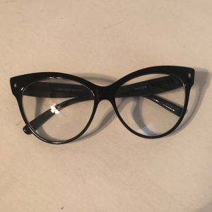 Cat eye prescription glasses frame
